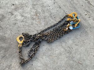 UNRESERVED 4 Leg Lifting Chain c/w Shorteners