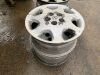 UNRESERVED 4 x Alloy Wheel Rims to Suit a Lexas 400 - 2