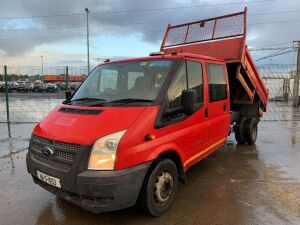 2013 Ford Tranist Crewcab Tipper