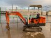 UNRESERVED Pel-Job 1.5T Mini Excavator c/w Bucket - 3