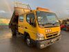 UNRESERVED 2011 Mitsubishi Canter Fuso 3c13 Crew Cab Tipper - 7