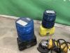 UNRESERVED Lot to Include: Dewalt Grinder, Hitachi Grinder & 4x Blue Lights - 3