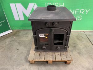 UNRESERVED Double Door Cast Iron Stove