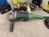 UNRESERVED Lot to Include: Dewalt Grinder, Hitachi Grinder & 4x Blue Lights - 5