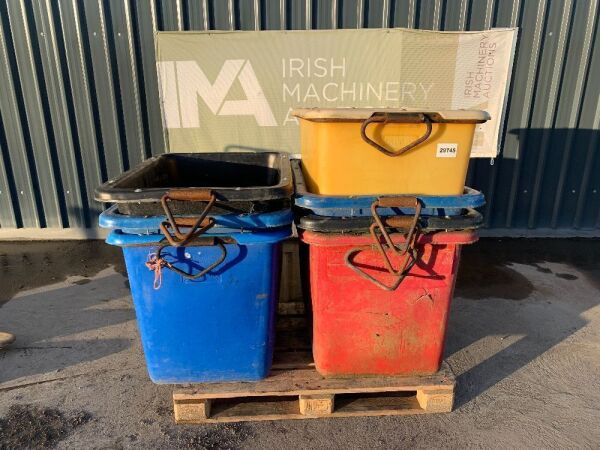 UNRESERVED 7x Mortar Bins