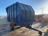 Hydraulic Waste Collector Tipping Trailer c/w Auger - 7