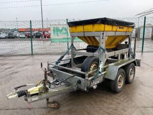 Snow Ex Fast Tow Gritting Unit On Indespension Twin Axle Trailer