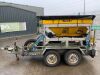 Snow Ex Fast Tow Gritting Unit On Indespension Twin Axle Trailer - 2