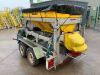Snow Ex Fast Tow Gritting Unit On Indespension Twin Axle Trailer - 3