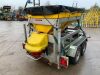 Snow Ex Fast Tow Gritting Unit On Indespension Twin Axle Trailer - 5