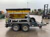 Snow Ex Fast Tow Gritting Unit On Indespension Twin Axle Trailer - 6