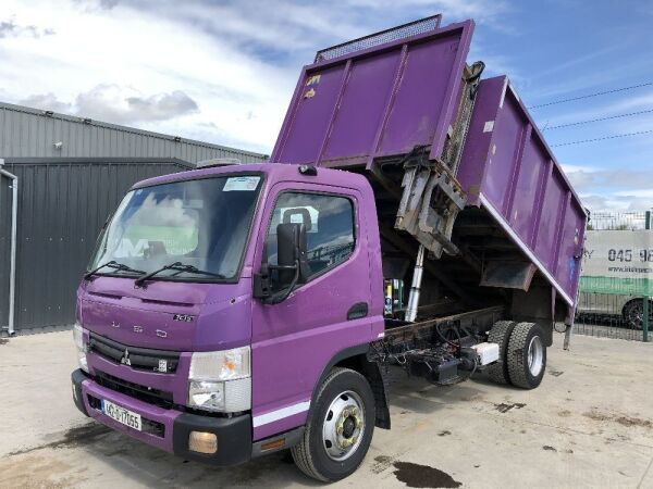 UNRESERVED 2014 Mitsubishi Canter TF1 7C15E Auto Tipper 2 Dr Tipper