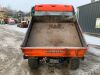 Kubota RTV1100 Diesel 4x4 ATV c/w Tipper - 4