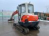 2012 Kubota KX121-3 4T Excavator c/w Bucket & Thumb Grab - 9