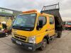 UNRESERVED 2011 Mitsubishi Canter Fuso 3C13D Euro 5 Crew Cab Tipper