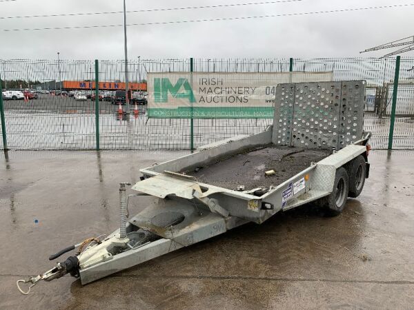 UNRESERVED Ifor Williams GH1054BT Twin Axle 3.5T Plant Trailer