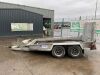 UNRESERVED Ifor Williams GH1054BT Twin Axle 3.5T Plant Trailer - 2