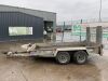 UNRESERVED Ifor Williams GH1054BT Twin Axle 3.5T Plant Trailer - 2