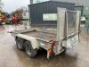 UNRESERVED Ifor Williams GH1054BT Twin Axle 3.5T Plant Trailer - 3