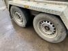 Indespension Twin Axle Plant Trailer c/w Ramp - 12