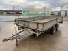 UNRESERVED Ifor Williams Twin Axle Dropside Trailer