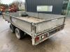 UNRESERVED Ifor Williams Twin Axle Dropside Trailer - 3