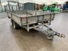 UNRESERVED Ifor Williams Twin Axle Dropside Trailer - 7