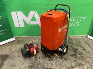 UNRESUNRESERVED Hilti 110v Vacuum Pump & Doff 220v Washer
