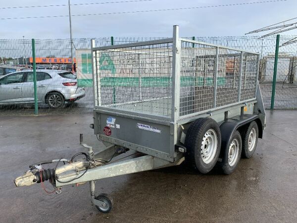 Ifor Williams GD84TA Twin Axle High Mesh Sided Trailer c/w Ramp