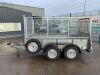 Ifor Williams GD84TA Twin Axle High Mesh Sided Trailer c/w Ramp - 2