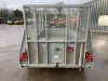 Ifor Williams GD84TA Twin Axle High Mesh Sided Trailer c/w Ramp - 4