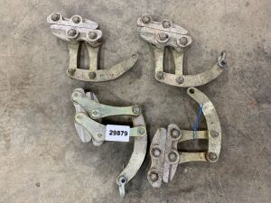 4 x Heavy Duty Cable Lifting Clamps