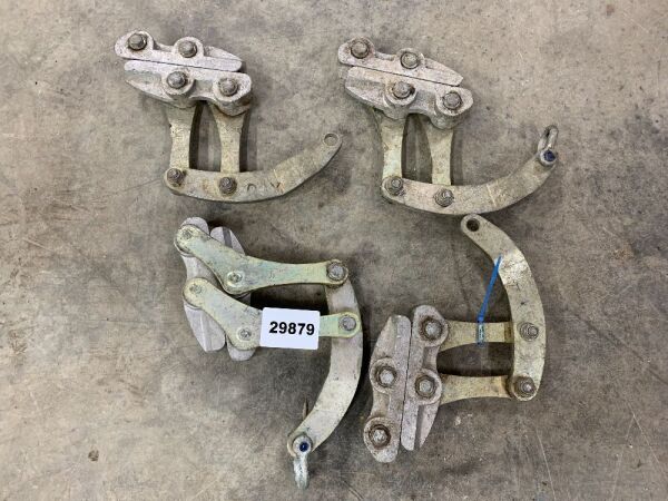 4 x Heavy Duty Cable Lifting Clamps