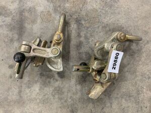 2 x Heavy Duty Cable Lifting Clamps