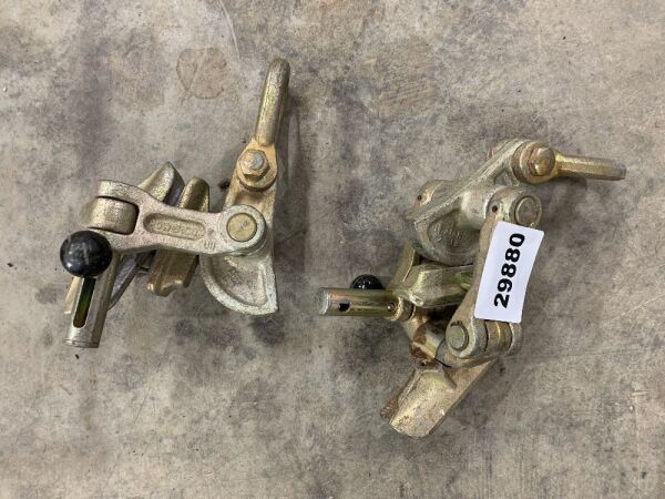 2 x Heavy Duty Cable Lifting Clamps