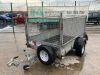 Ifor Williams P6E Single Axle Mesh Sided Utility Trailer c/w Ramp