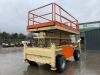 UNRESERVED 2002 Liftlux SL172-24L 19M Rough Terrain Scissors Lift - 5