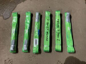 6 x 2T - 2M Green Lifting Slings