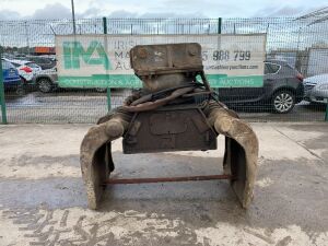 UNRESERVED Rotating Selector Grab To Suit 20T Excavator