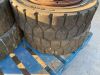 4 x Kargo 700x15 Soild Tyres & Rims - 5