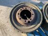 4 x Kargo 700x15 Soild Tyres & Rims - 8