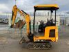 2018 JCB 15C-1 1.5T Excavator c/w 3 x Buckets - 3