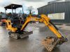 2018 JCB 15C-1 1.5T Excavator c/w 3 x Buckets - 11