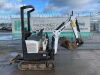 2017 Bobcat E10 Zeo Tail 1T Mini Excavator c/w 2 x Buckets - 5