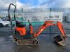 UNRESERVED 2008 Kubota K008-3 0.8T Excavator c/w 3 x Buckets - 4