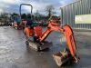 UNRESERVED 2008 Kubota K008-3 0.8T Excavator c/w 3 x Buckets - 10