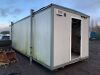 UNRESERVED 25FT x 10FT Portacabin Unit c/w Small Canteen & Toilet - 4