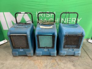 UNRESERVED 3 x Drieaz Portable Dehumidifier