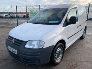 UNRESERVED 2010 Volkswagen Caddy C20 TDI S-A Auto