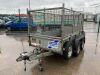 Ifor Williams GD84G 8x4 Twin Axle High Mesh Sided Trailer
